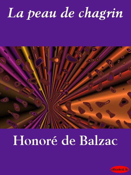 Title details for La peau de chagrin by Honore de Balzac - Wait list